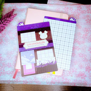Sakuradragon - Sakura Street - A6 Pencil Board (Writing Mat)