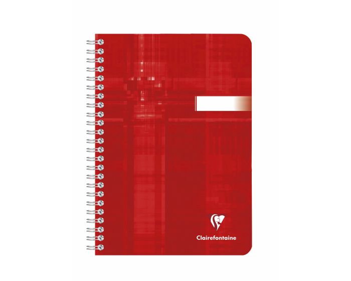 Clairefontaine Classics A5 Side Wirebound Notebook- Graph