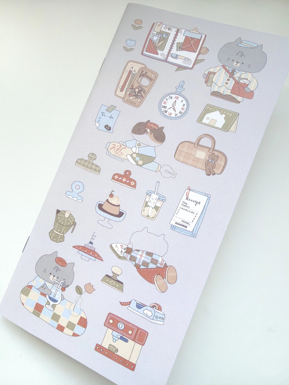 Kuboandlucy Stationery Co X Idiot Sandwich - Sticker Release Book - TN