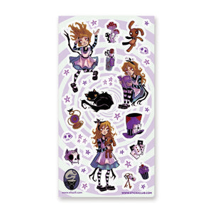 STICKII Sticker Sheet - Alice in Stickerland