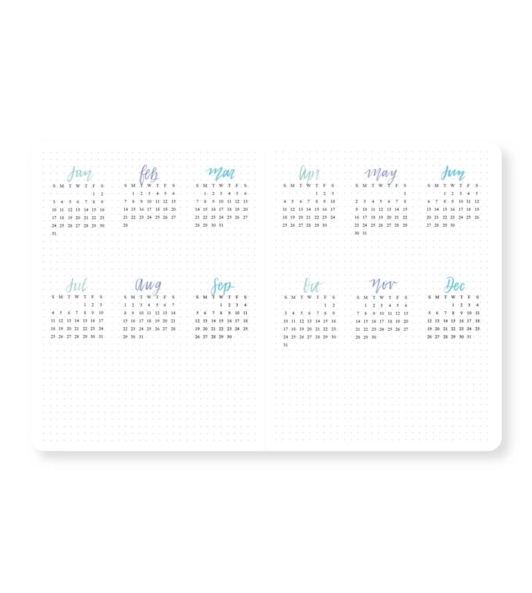 Linda Tong Planners - 2027 Monthly Planner - Cherry Blossom