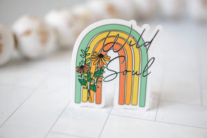 Savannah and James Co - Vinyl Sticker - Wild Soul