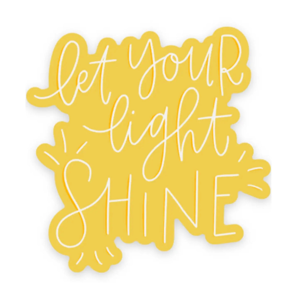 Swaygirls - Vinyl Sticker - Let Your Light Shine