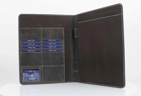 Leather Impressions Inc - American Bison Hunter Leather Padfolio
