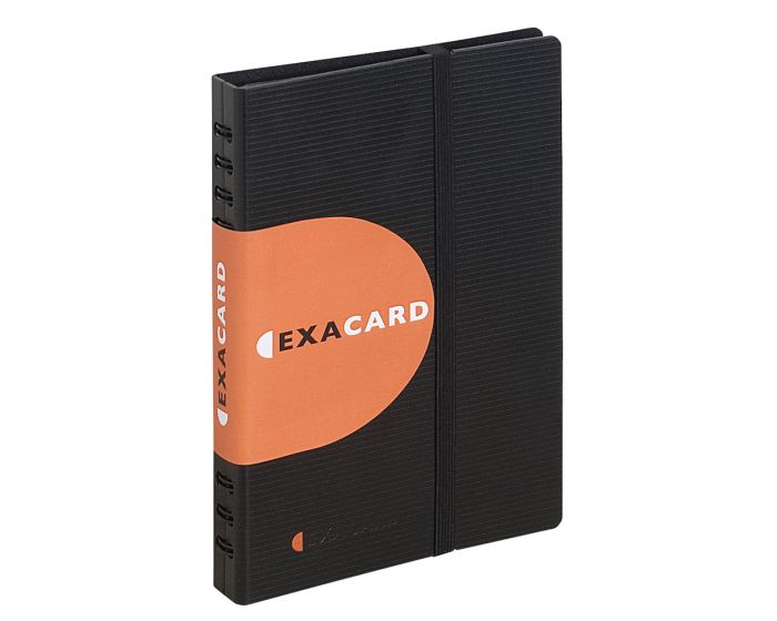 Exacompta Exacard Card Holder Book 8x6"