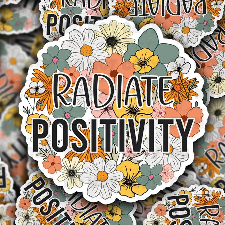 It's Transfer Time - Die Cut Sticker - Radiate Positivity