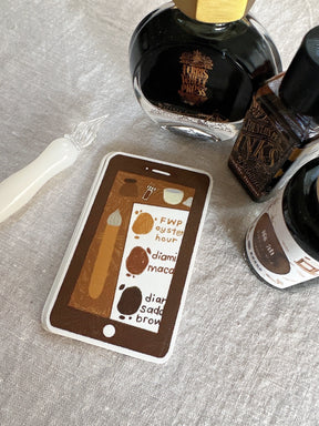 Bloom Paper Studio - Sticker - Ink Swatches