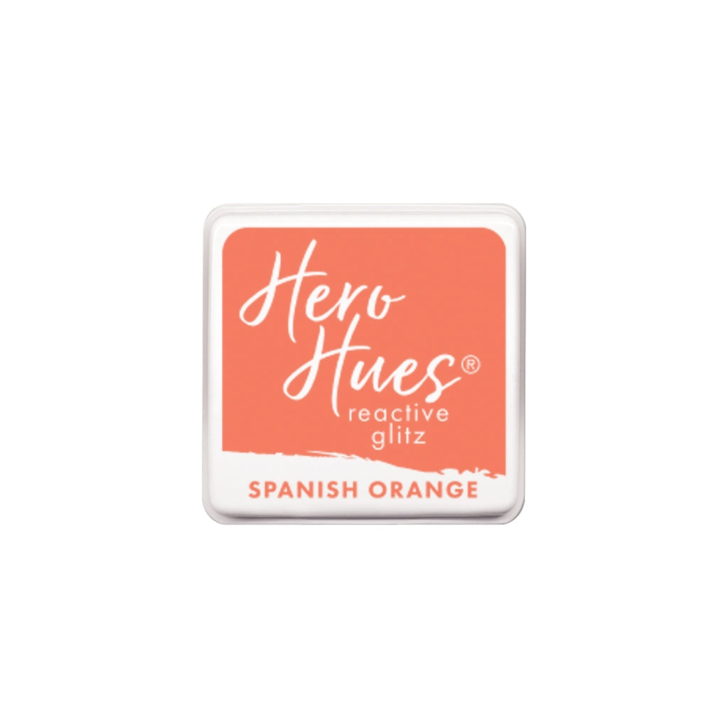 Hero Arts Reactive Glitz Ink Pad - Spanish Orange