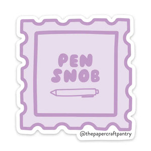 The Paper + Craft Pantry Vinyl Sticker - Pen Snob