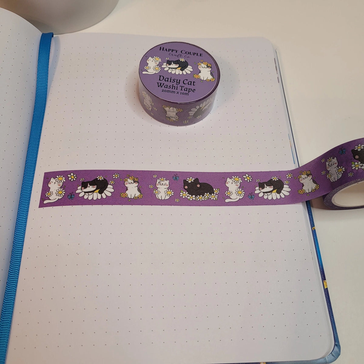 Sakura Design Gallery - Washi Tape - Daisy Cat