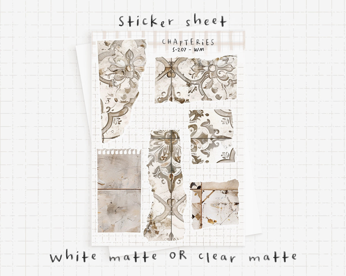 Chapteries - Decorative Sticker Sheet