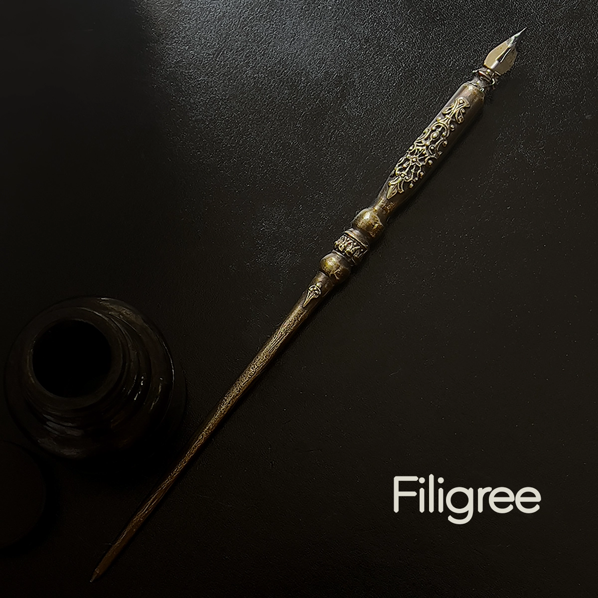 Papier Plume Calligraphy Dip Pen - Filigree