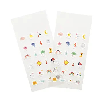 Girl of All Work - Washi Stickers - Daily Weather L'il Sticks