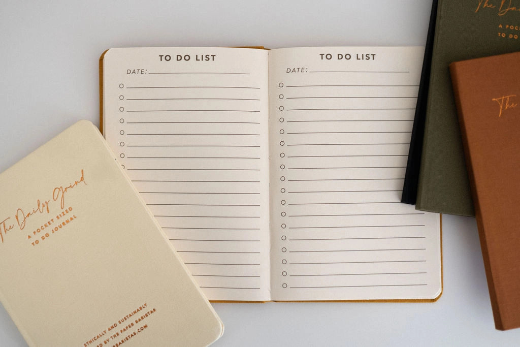 Paper Baristas - Pocket Sized To Do List Notebook Journal