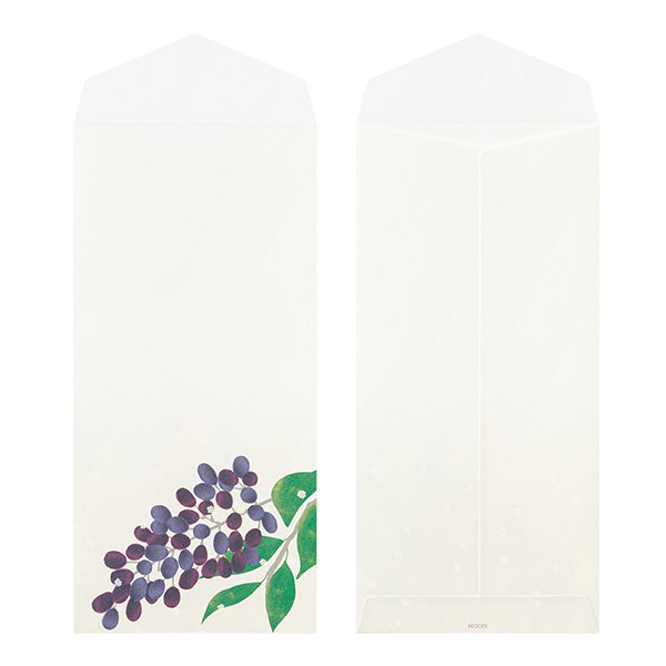 Midori Envelopes 001 Four Designs Winter Fruit