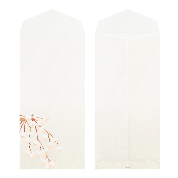 Midori Envelopes 001 Four Designs Winter Fruit
