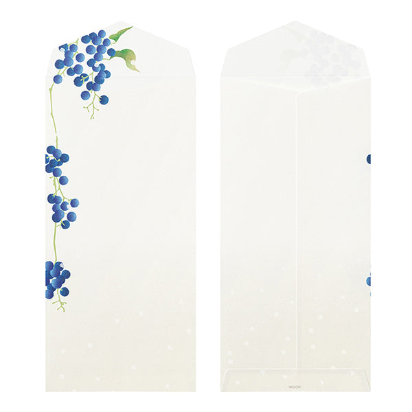 Midori Envelopes 001 Four Designs Winter Fruit