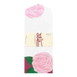 Midori Envelopes - Foil Stamping Otome Camellia 003