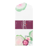 Midori Envelopes 005 Silk-printing Flowering Kale Wreath