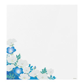 Midori Letter Pad 023 Silk Printing Nemophila