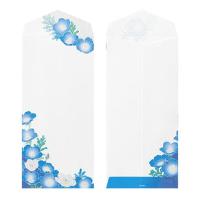 Midori Envelopes 024 Silk Printing Nemophila