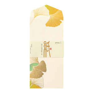 Midori Envelopes - Foil Stamped Ginkgo 036