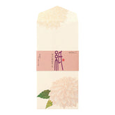 Midori Envelopes - Silk Printing Dahlia 038
