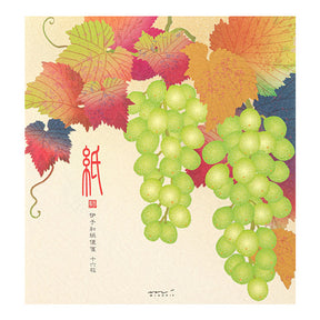 Midori Letter Pad - Silk Printing Grape 039