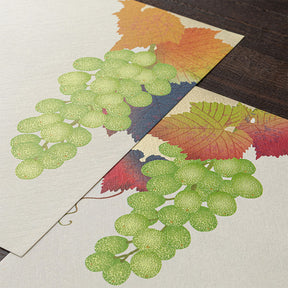 Midori Letter Pad - Silk Printing Grape 039
