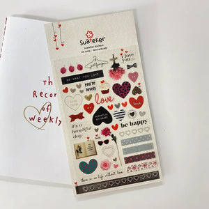 Suatelier Design - Sticker Sheet - Love Actually