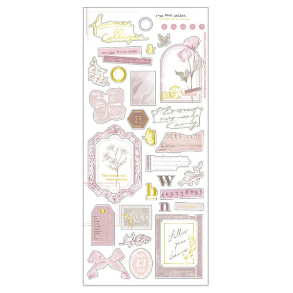 Mind Wave Stickers - Frame Collage Pink
