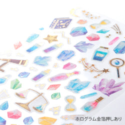 Midori Planner Stickers- Seal Marche Ore pattern