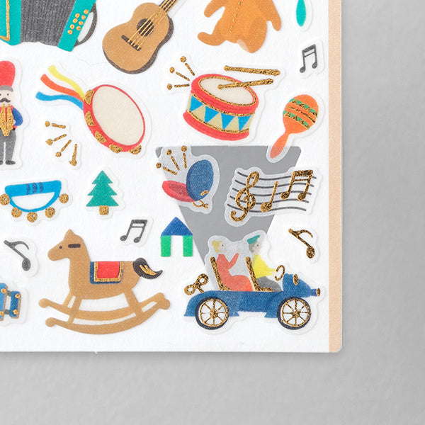 Midori Planner Stickers - Toy Pattern