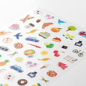Midori Planner/Diary Stickers - Motif pattern