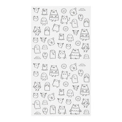Midori Planner Stickers - Chat Monsters