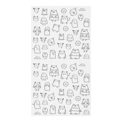 Midori Planner Stickers- Chat Monsters