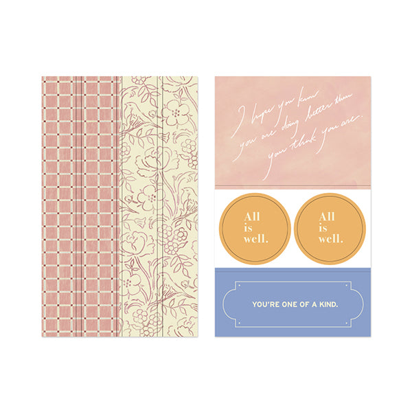 Midori Decoration Sticker- Pink
