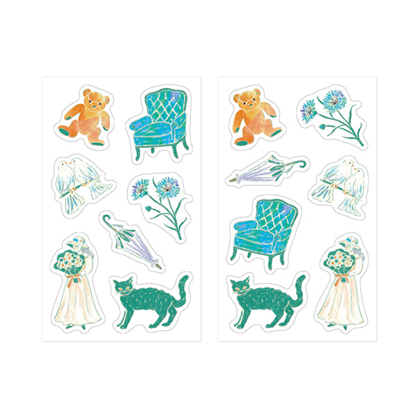Midori Decoration Sticker- Green