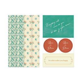 Midori Decoration Sticker- Green