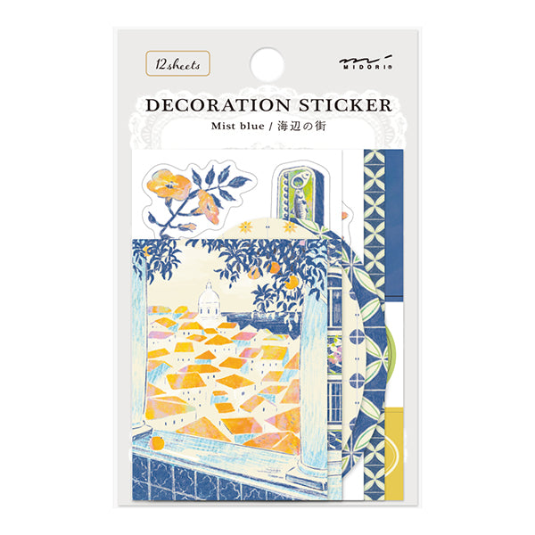 Midori Decoration Sticker- Blue
