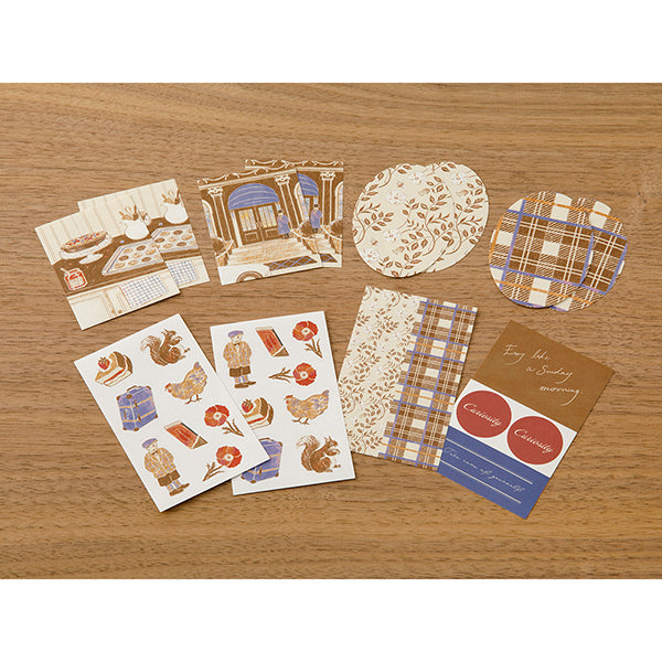 Midori Decoration Sticker- Brown