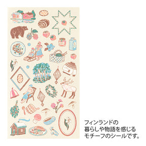Midori Stickers Finland Design