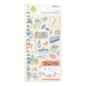 Midori Stickers Netherlands Design