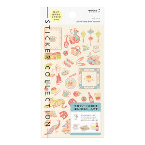 Midori Stickers - Vietnam Design
