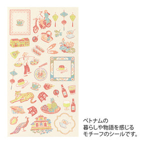 Midori Stickers Vietnam Design