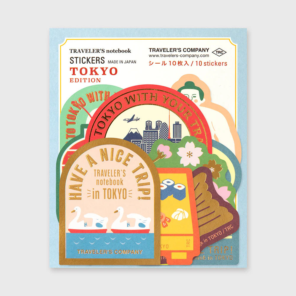 Traveler's Company Traveler's Sticker Set TOKYO
