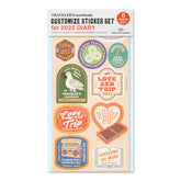 TRAVELER'S COMPANY Customize Sticker Set 2025