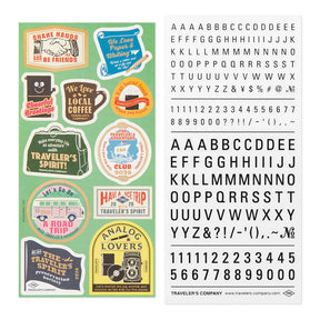 TRAVELER'S COMPANY Customized Sticker Set 2026