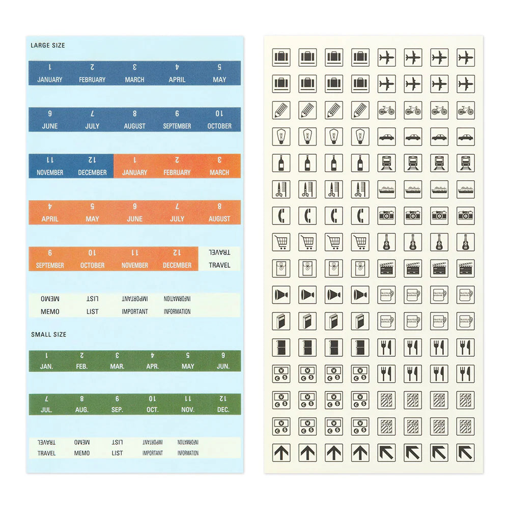 TRAVELER'S COMPANY Customized Sticker Set 2026