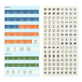 TRAVELER'S COMPANY Customized Sticker Set 2026